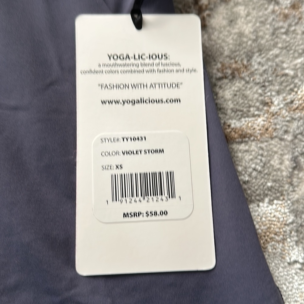 YOGALICIOUS xs athletic tank top - Picture 3 of 6
